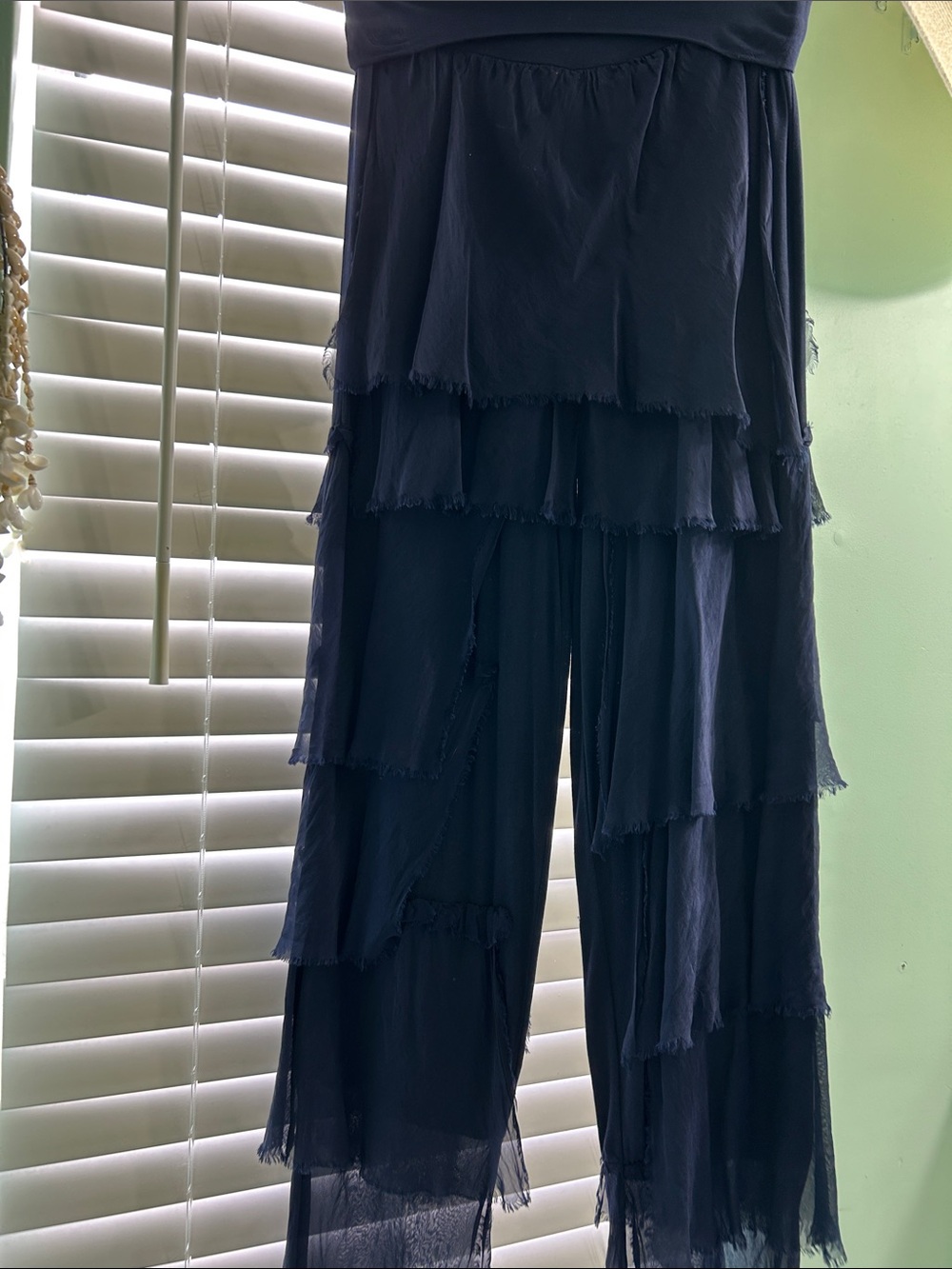 Made in Italy silk pants one size fits most